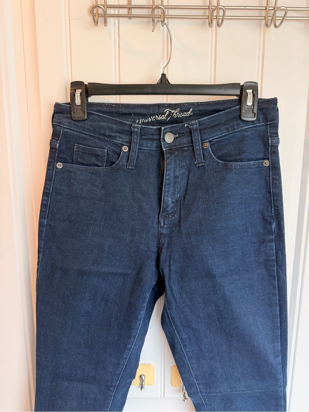 Universal Thread Women's Dark Indigo Skinny Jeans